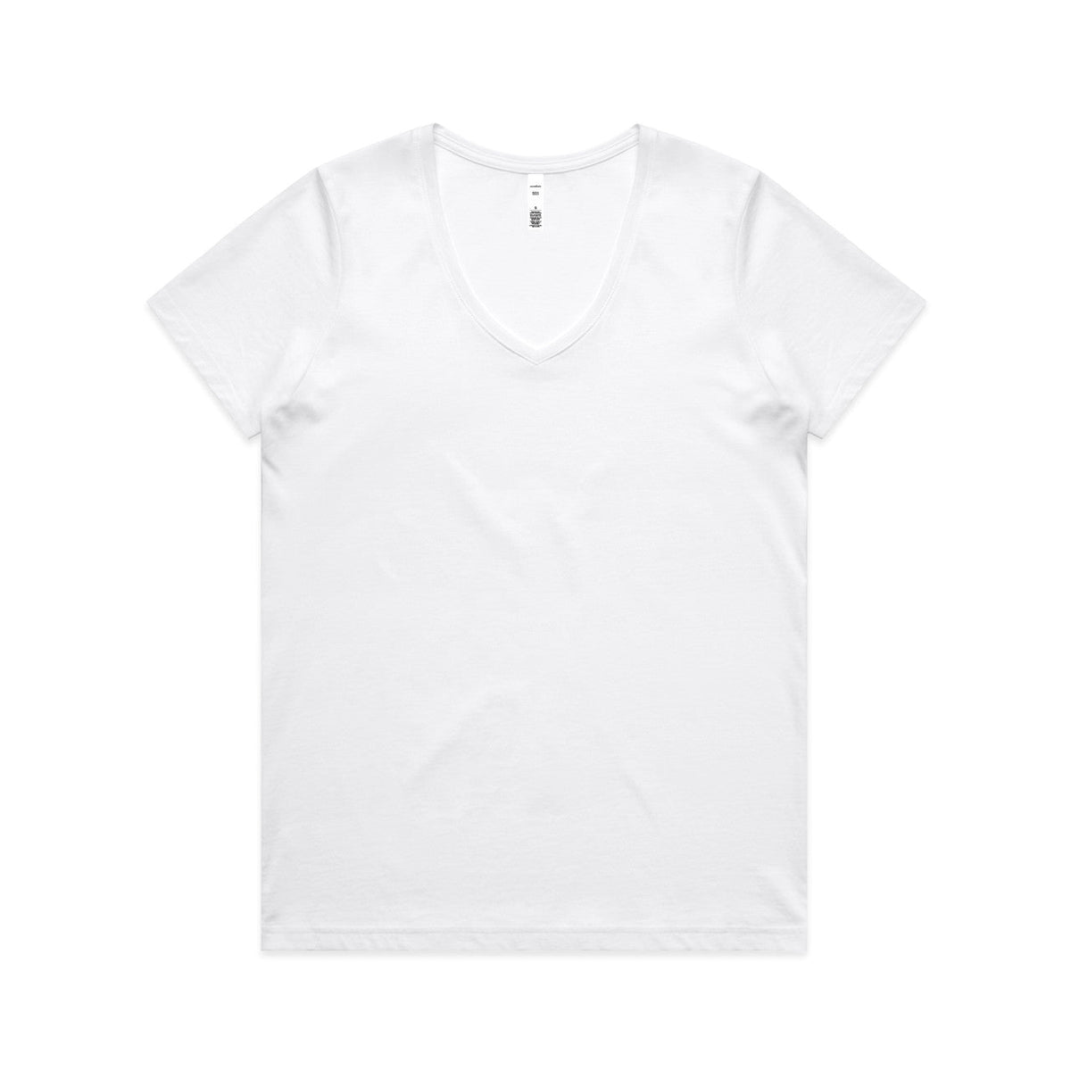 Wo's Maple V Neck Tee 4023 - White