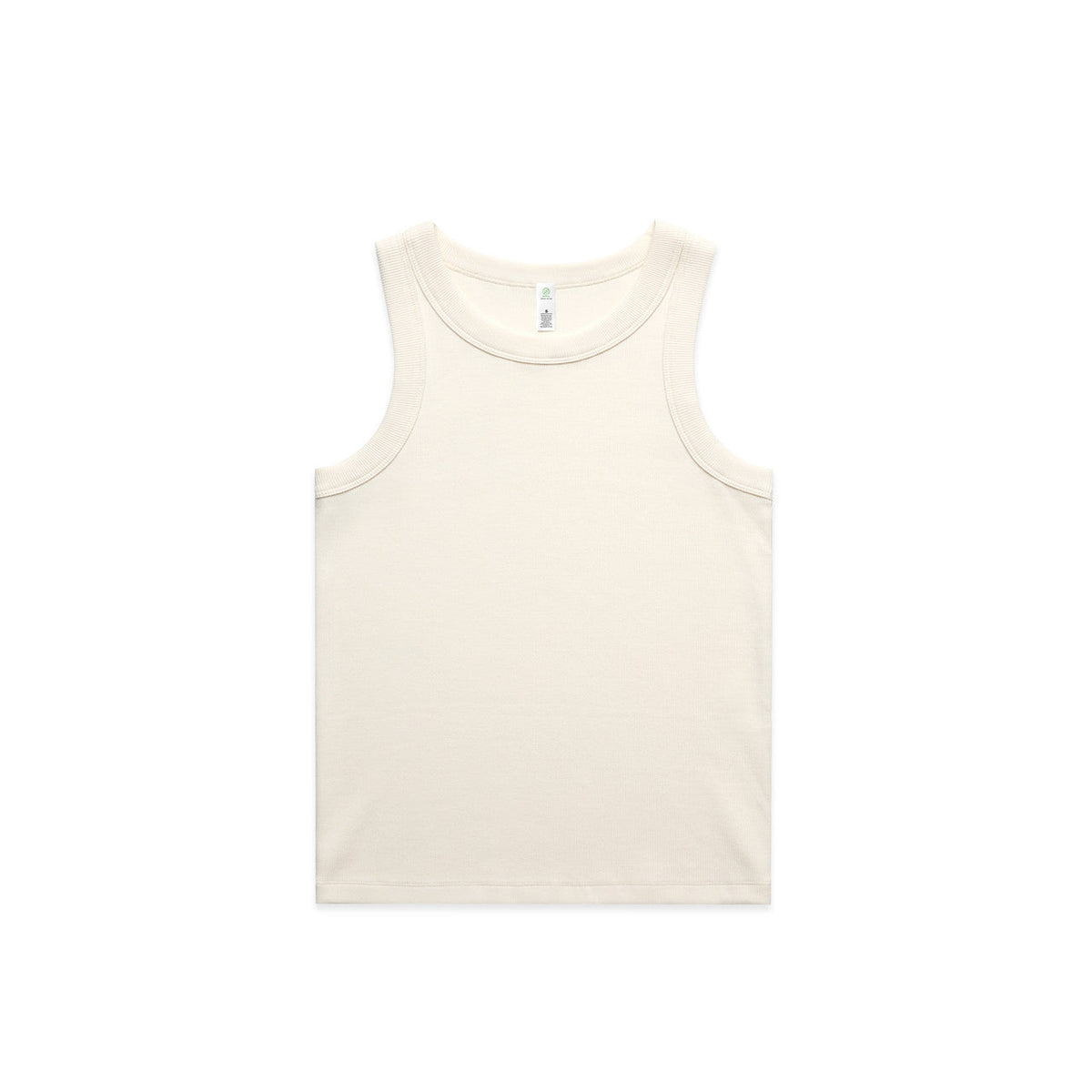 Wo's Organic Rib Tank 4063G - Ecru