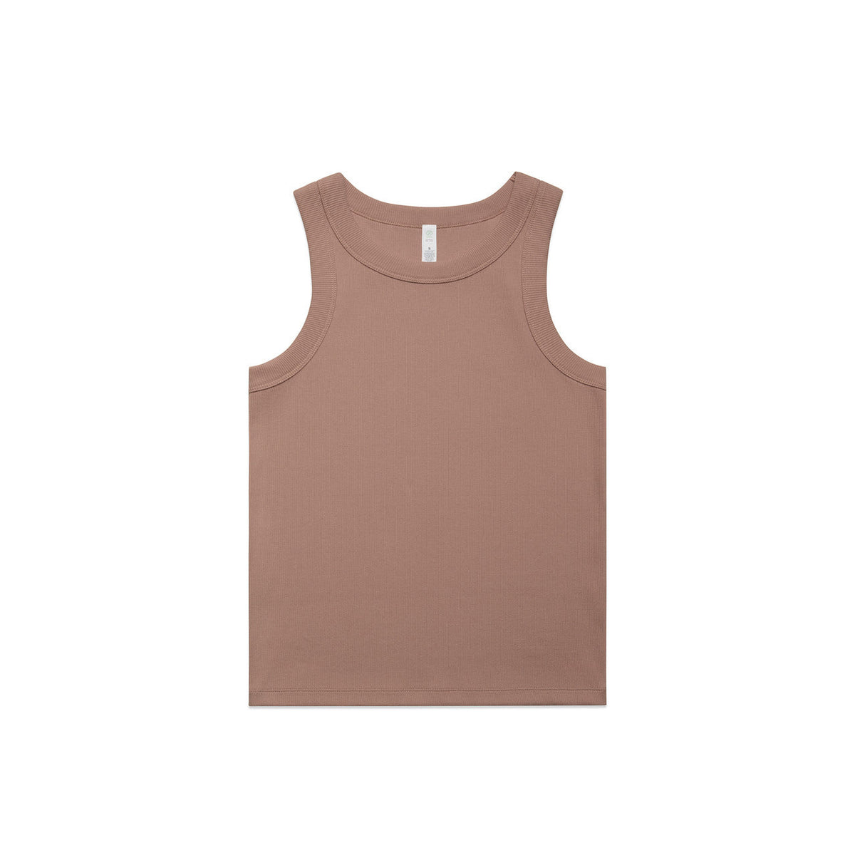 Wo's Organic Rib Tank 4063G - Hazy Pink