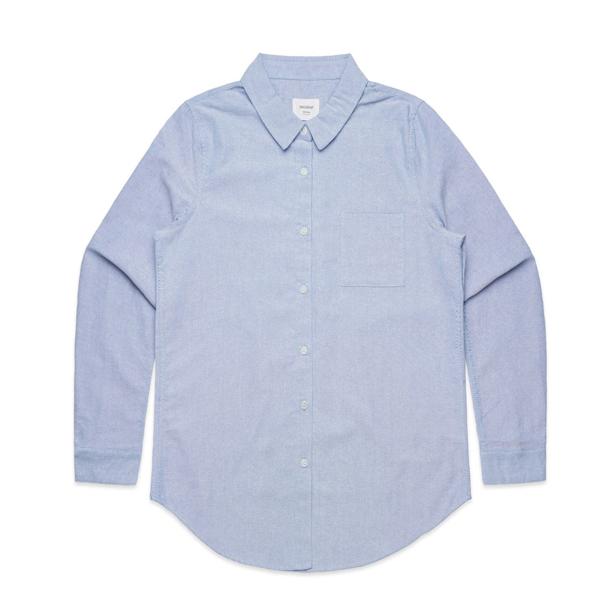 Wo's Oxford Shirt 4401 - Light Blue