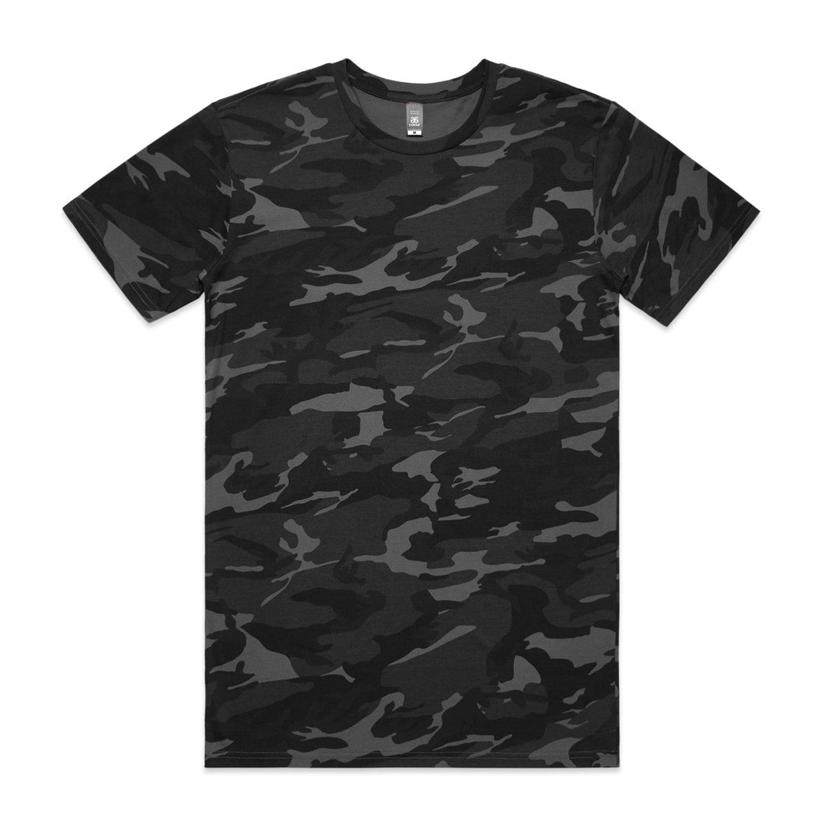Staple Camo Tee 5001C - Black Camo