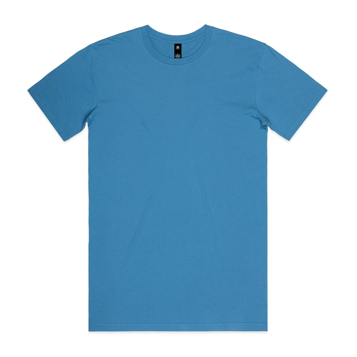 Planett staple tee solid blue short-sleeved cotton t-shirt perfect for comfortable work uniforms and casual workwear