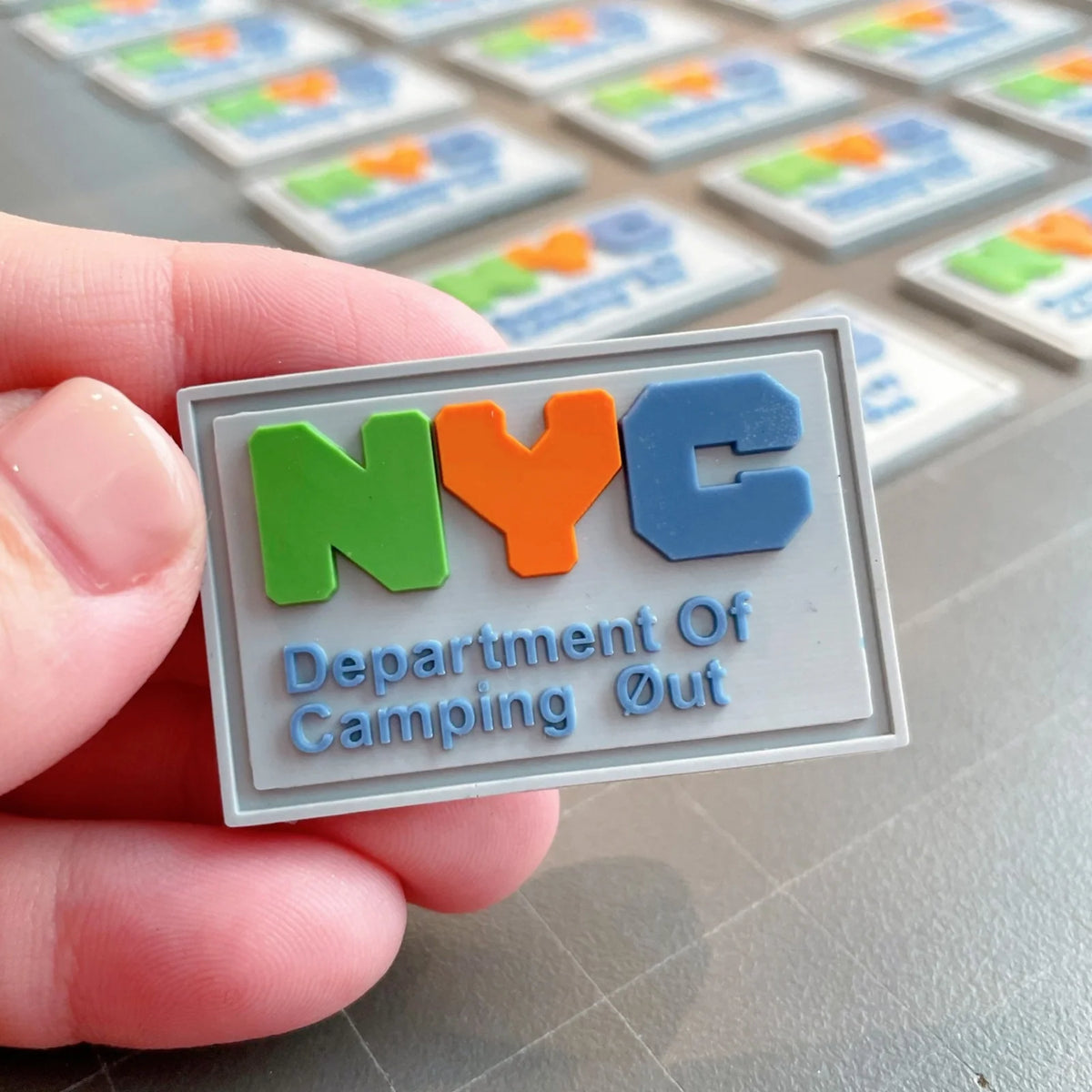 Transfer Rubber Labels