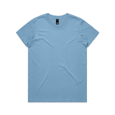 Wo's Maple Tee 4001 - Carolina Blue
