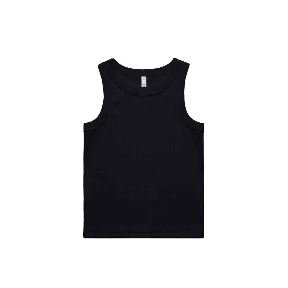 Wo's Organic Rib Tank 4063G - Black