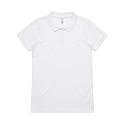 Wo's Pique Polo 4411 - White