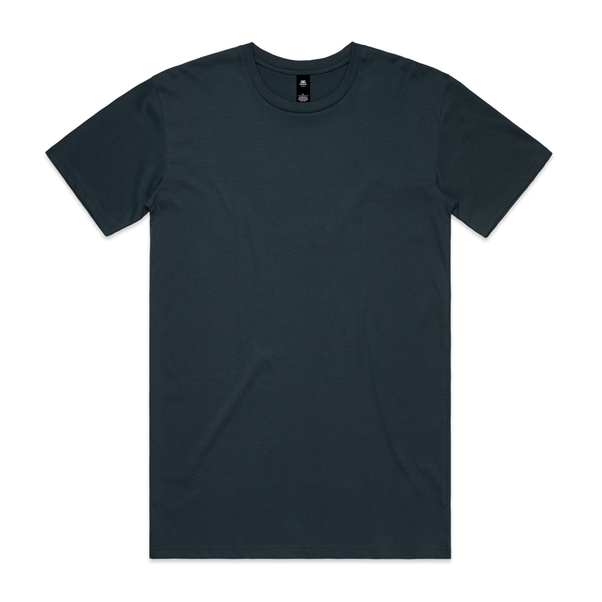 Dark green short sleeved crew neck planett staple tee with subtle texture perfect for workwear and uniforms