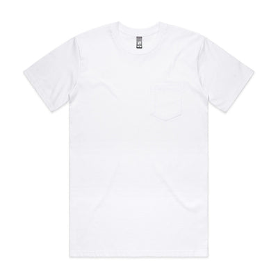 Classic Pocket Tee 5027 - White