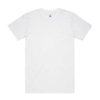 Block Tubular Tee 5050T - White