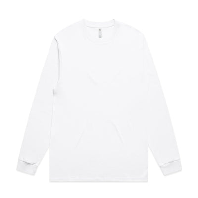 Block L/S Tee 5054 - White