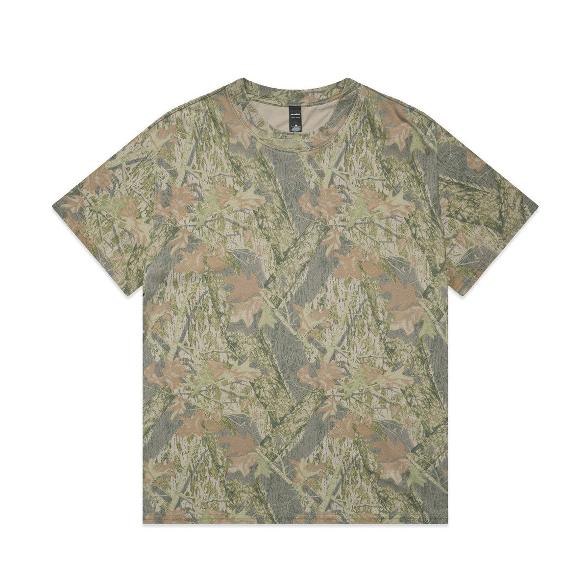 Heavy Faded Camo Tee 5082C - Tree Camo