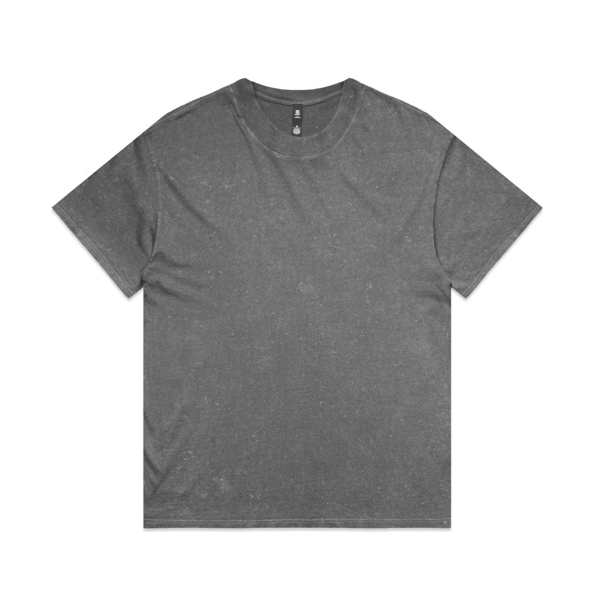 Stone Wash Heavy Tee 5085 - Coal Stone