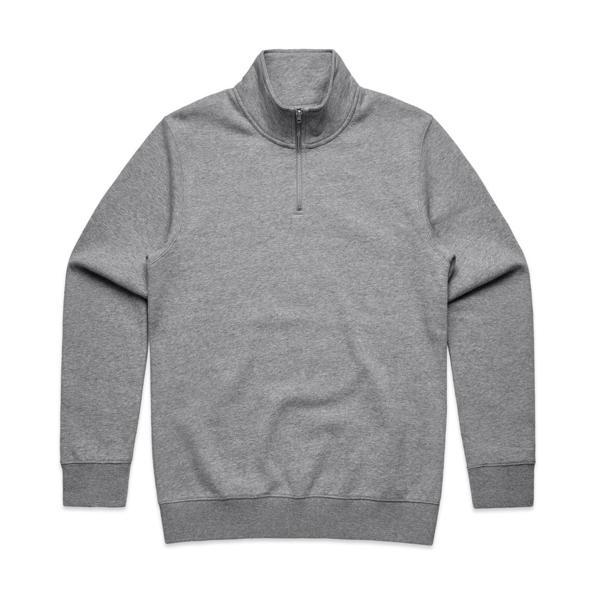 Stencil Half Zip Crew 5125 - Grey Marle