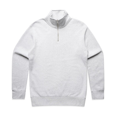 Stencil Half Zip Crew 5125 - White Marle