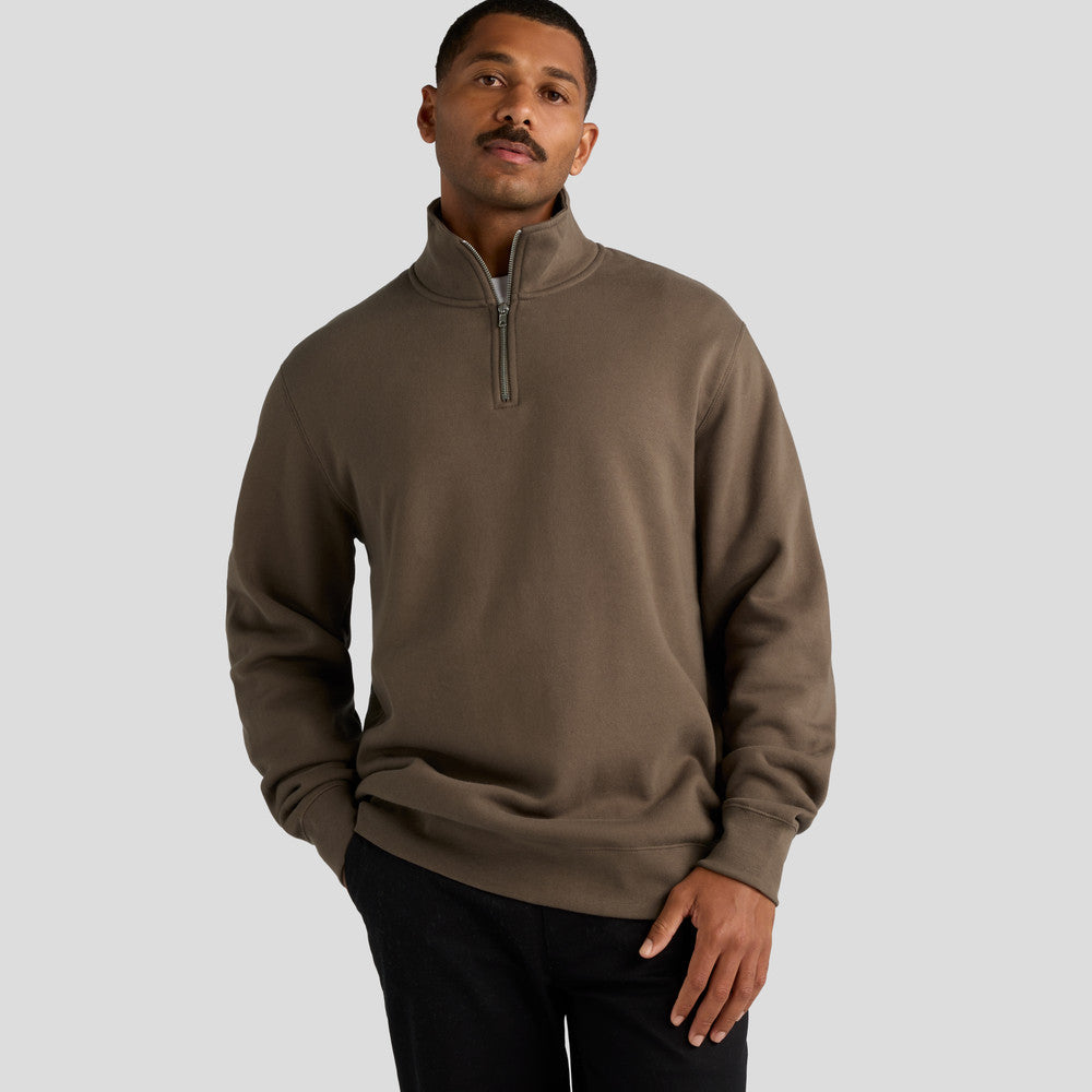 Stencil Half Zip Crew | 5125