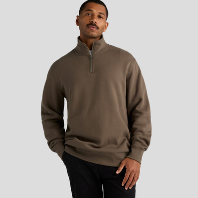 Stencil Half Zip Crew | 5125
