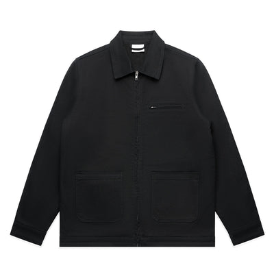 Canvas Heavy Jacket 5527 - Black