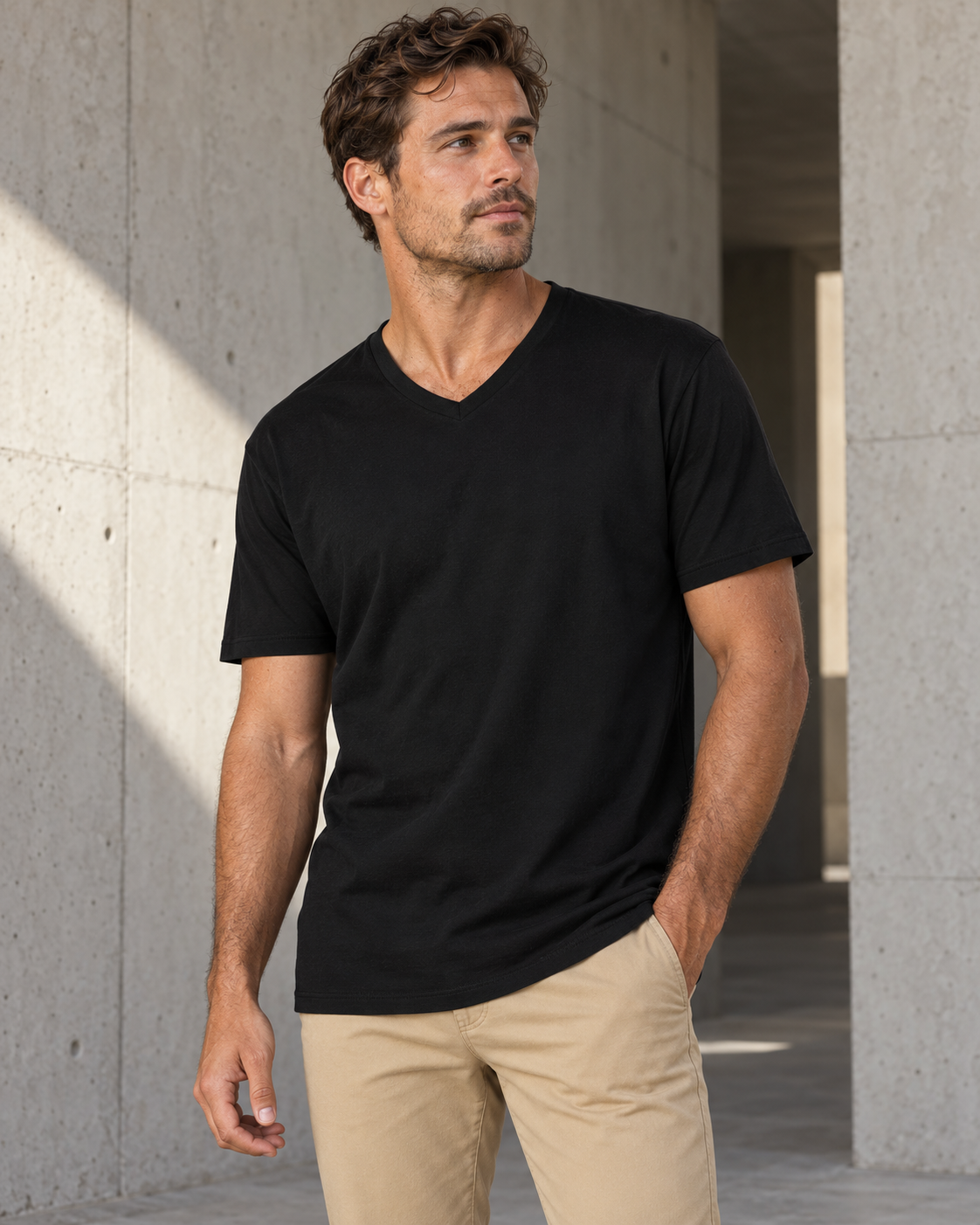 Staple V-Neck Tee