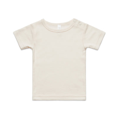 Organic Infant Wee Tee 3001 - Natural