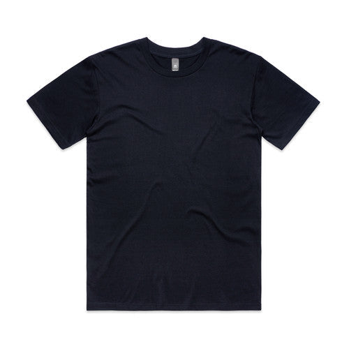 Black v-neck t-shirt with short sleeves and a ribbed neckline.