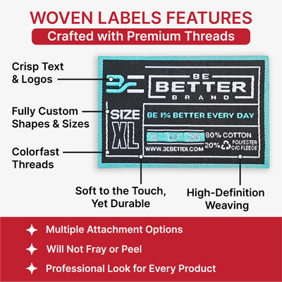 Woven Sew-In Side Seam Labels